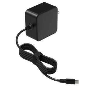 AiecoPower 45W USA Plug USB-C Power Adapter | PD Fast Charging for Raspberry Pi 5, Stable Power Adapter with Noise Filter