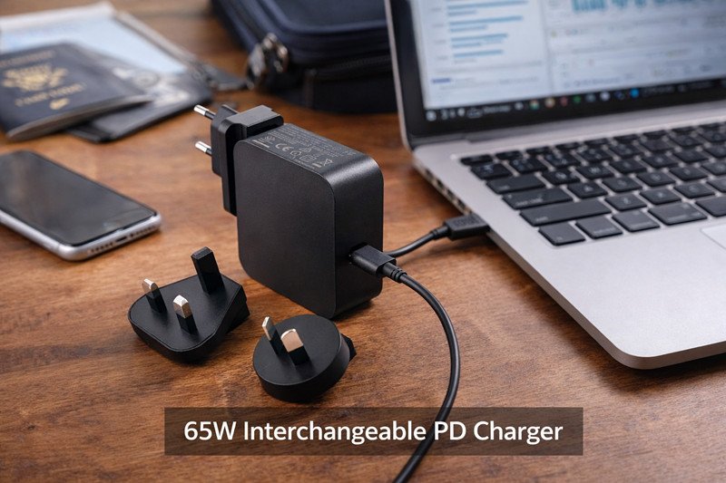 65W Interchangeable PD Chargers